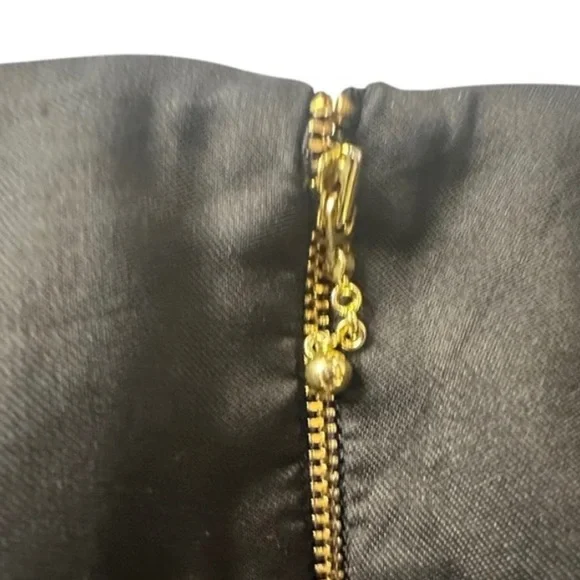 Kate Spade Women’s Maura Silk Blend Black Mini Skirt ~ Size 8 - Picture 6 of 7